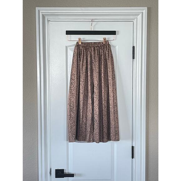 Girls Brown Flare Pants Size 9-10 Years Old - Picture 3 of 7